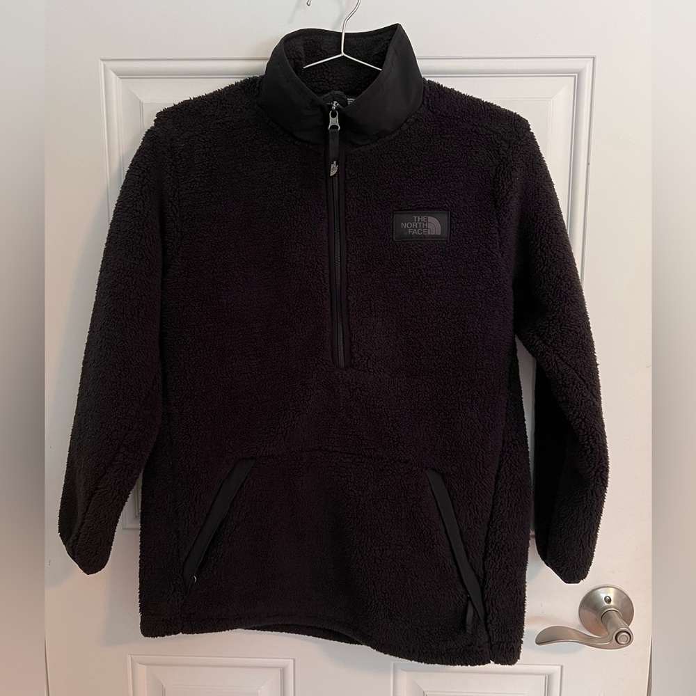The North Face Boys Campshire Sherpa 1/2 zip pullover, Size XL (18/20)